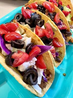 Tacos for Hattie and Aben